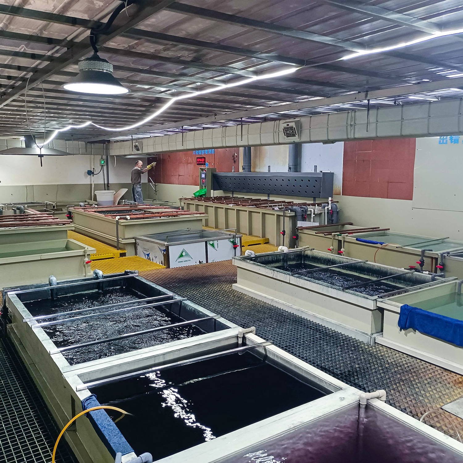 Planta de acabado de superficie